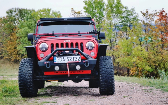 Jeep Wrangler cena 119000 przebieg: 115000, rok produkcji 2014 z Muszyna małe 154